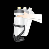 Topeak Ninja Master+ Cage SK+ side access bike water bottle cage with QuickClick mount on a bicycle frame