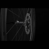 Fast Forward RYOT55 tubular 55mm disc brake wheelset with DT240 Centrelock hubs and Shimano carbon rims, black finish.
