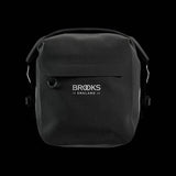 Brooks Scape waterproof bike pannier with Klick Fix attachment for rack, designed for durable cycling accessories.