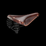 Brooks Flyer Special saddle for long-distance cycling, featuring durable support and comfortable design, shown in the image.