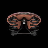 Brooks Flyer Special saddle for cycling, showing its durable, comfortable design ideal for long-distance riding.