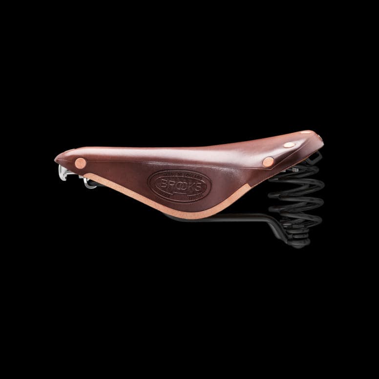 Brooks Flyer Special bicycle saddle with supportive design, ideal for long-distance cycling, featuring durable construction and comfort.