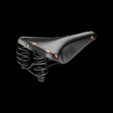 Brooks Flyer Special saddle for long-distance cycling, featuring durable support and comfortable design for bike riders.
