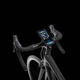 Topeak Ridecase iPhone 13 Pro Max bike phone mount with adjustable viewing angles, designed for cycling accessories.