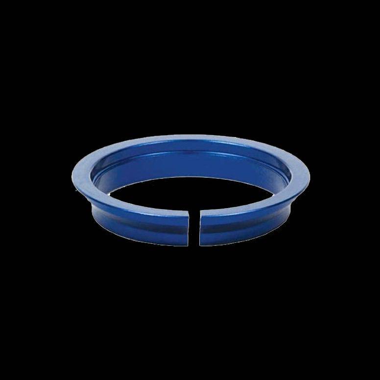 Cane Creek Blue Compression Rings for bike headset, durable components for smooth steering and headset assembly.