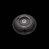 Cane Creek 110 IS42/28.6 black 9mm headset with split-lip seal bearings, component for bicycle steering systems.