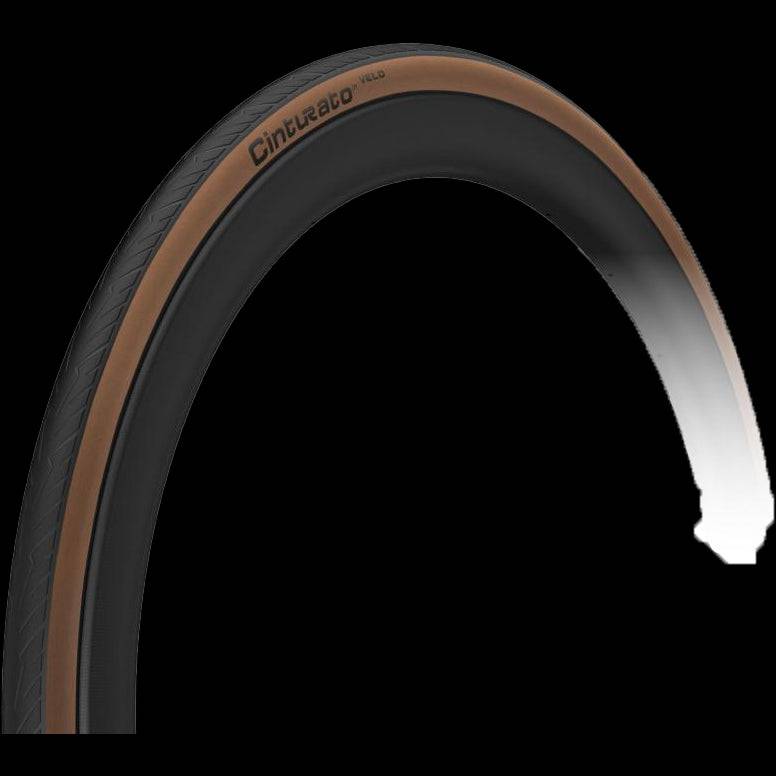 Pirelli Cinturato Velo TLR tubeless-ready classic road tires with grip and protection, designed for high-performance cycling.