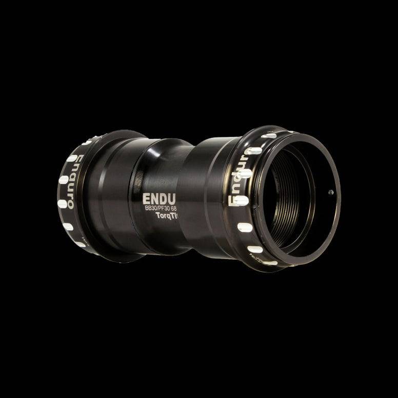 Enduro Bearings TorqTite Campagnolo Ultra Torque bottom bracket adaptor cup set for bike components, shown in the image.