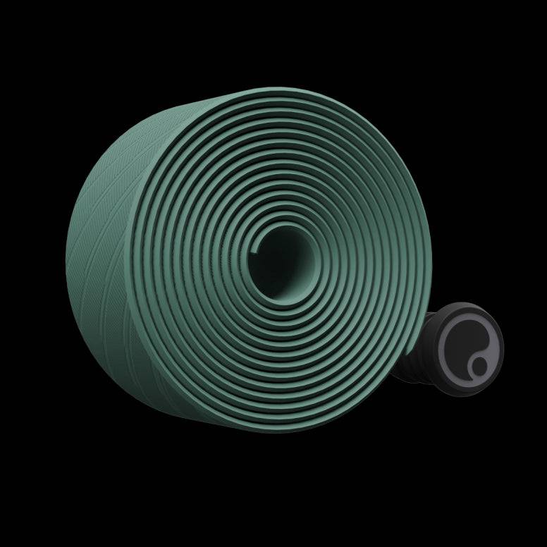 Ergon Allroad bike handlebar tape, comfortable and vibration-absorbing, wrapped around bicycle handlebars for a secure grip.