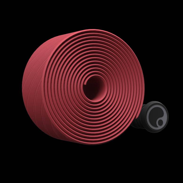 Ergon Allroad bike handlebar tape, comfortable and vibration-absorbing, shown wrapped around bike handlebars for enhanced grip.