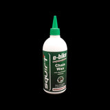Squirt Workshop E-Bike Chain Lube in biodegradable wax, applied to drivetrain for smooth, protected bike chain operation.