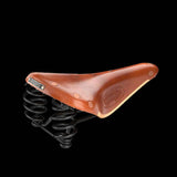 Brooks Flyer Special saddle for long-distance cycling, featuring durable support and comfortable design for bike riders.