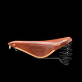 Brooks Flyer Special saddle for cycling, featuring durable support and comfort ideal for long-distance bike rides.