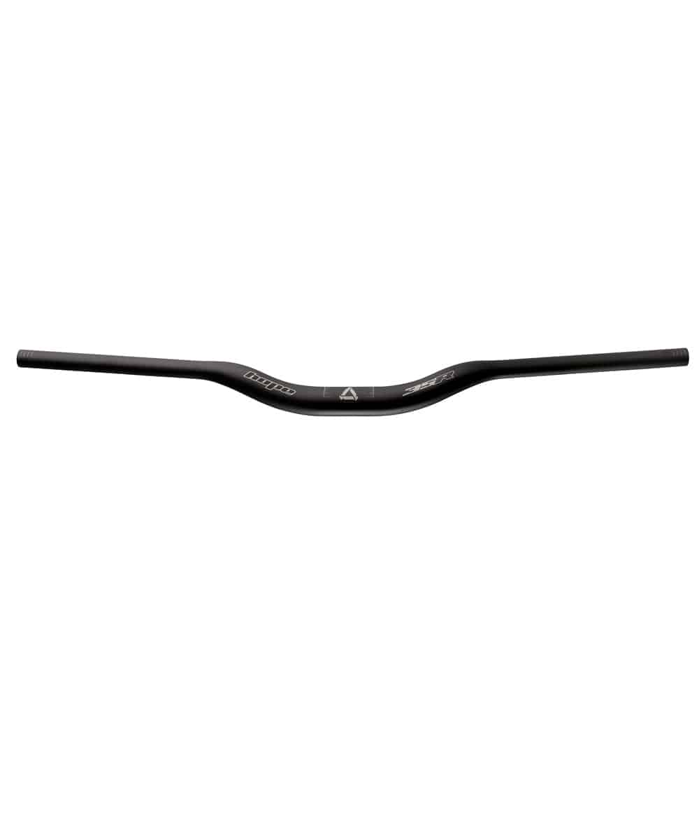 Hope Carbon Handlebar 35mm Rise, 800mm wide for trail and enduro bikes, featuring lightweight carbon construction.