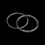Enduro Bearings BK-6100 TorqTite OSBB road bike bottom bracket spacer kit with 61.5mm spacers and components for bicycle maintenance.