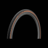 Pirelli Cinturato Gravel RC Classic tyre for gravel racing showing rugged tread and durable construction with SpeedGRIP compound.