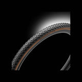 Pirelli Cinturato Gravel S Classic tan 700x50c tubeless-ready tyre with SpeedGRIP TechWALL for gravel biking.