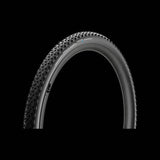 Pirelli Cinturato Gravel S tubeless-ready bike tire with high grip tread for gravel cycling.