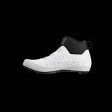 Fizik Tempo Artica R5 GTX winter road cycling shoes with waterproof and insulated features, designed for cold weather riding.