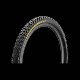 Pirelli Scorpion Race Enduro M dualwall MTB tire with rugged tread for mixed terrain riding, designed for durability and performance.
