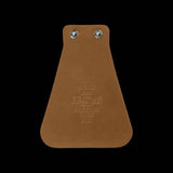 Brooks leather mudflap for bikes with screws, featuring a classic 1937 design, designed as a bike accessory.