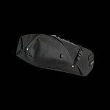 Brooks Scape waterproof seat bag with modular attachments in black, designed for cycling accessories and bike storage.