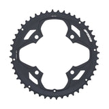FSA Vero Pro road chainring 2017, 48T black 2x11 drivetrain component with 4-hole mounting for road bikes.