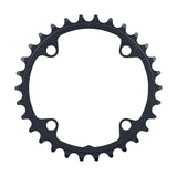 FSA Adventure Road 2x11-Speed chainring with 90x30T black CNC machined components for cycling bicycles.