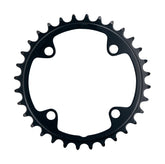 FSA Pro Road 2x11 Speed chainring 90x30T black with 4-hole mounting for Shimano 10-speed bike components
