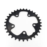 FSA Steel Road Chainring 32T with 80mm BCD and 5-hole mounting for 8-speed bike drivetrain components
