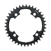 FSA SLK ABS Road 110BCD 1x11 chainring for precise shifting, mounted on a bike crankset, showcasing durable components.