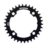 FSA Megatooth MTB 1x11 chainring in black with 104x34T CNC aluminum narrow-wide teeth for mountain biking components