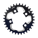 FSA Afterburner ABS MTB 1x11 chainring in CNC machined aluminum with 76 BCD for mountain bike components.