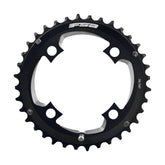 FSA Comet modular MTB chainring 2x11 speed black with 96x36T bolt pattern, 4-hole mounting for bicycle components.