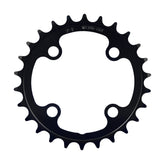FSA Steel Modular MTB chainring with 68x26T teeth, black 2x11 speed compatible component with 4-hole mount.