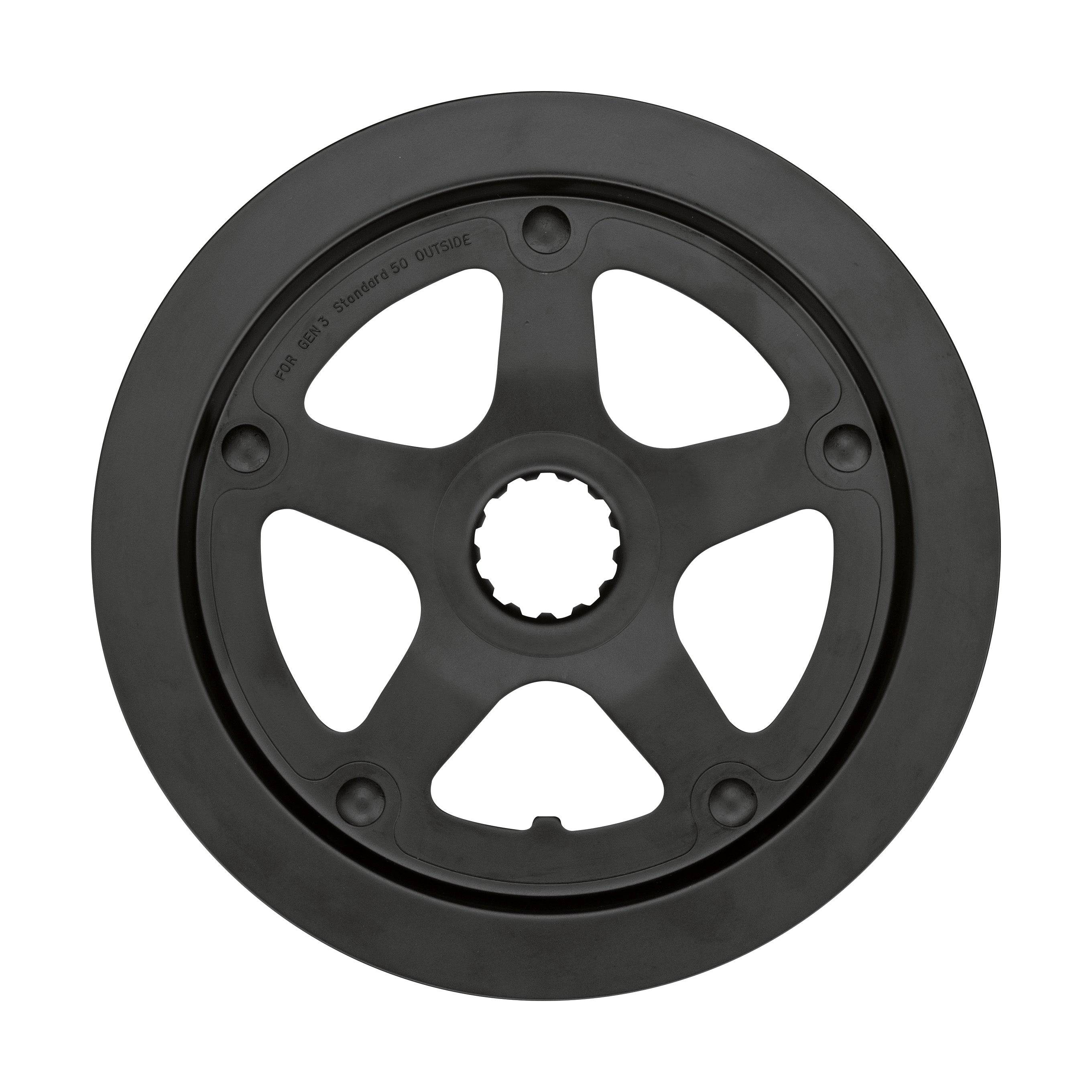 FSA Bosch ebike DM 38T chainring and guard for MTB e-bike, 148mm Boost compatible, durable bike components.