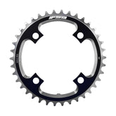 FSA DH MTB 1x10 chainring in black with 104x38T teeth, 4-hole design for downhill mountain bike components.