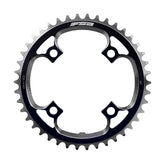 FSA DH MTB 1x10 chainring with 104x42T 4-hole black mountain bike component for downhill riding.