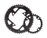 FSA Bosch Gen 4 ebike chainring set with 48/32T gears and bolts, designed for electric bike components.