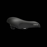 Selle Royal Avenue bike saddle with Royalgel cushioning and waterproof technology, designed for comfortable cycling.