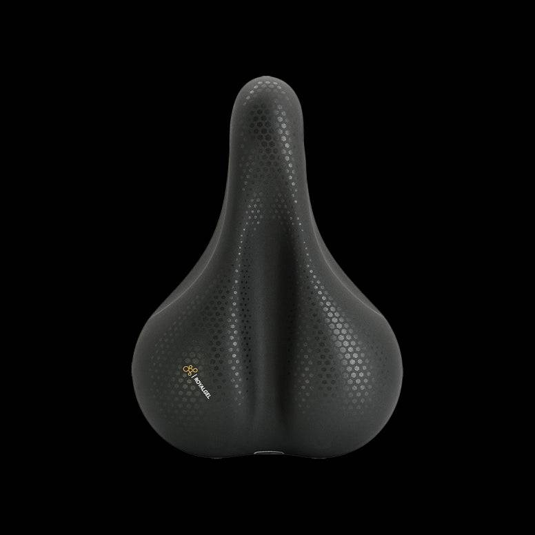 Selle Royal Avenue bike saddle with Royalgel® cushioning and waterproof technology, designed for comfortable cycling.