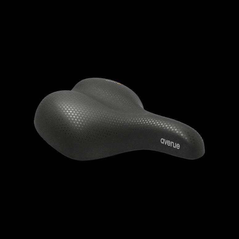 Selle Royal Avenue bike saddle with Royalgel cushioning and waterproof features, designed for comfortable cycling.