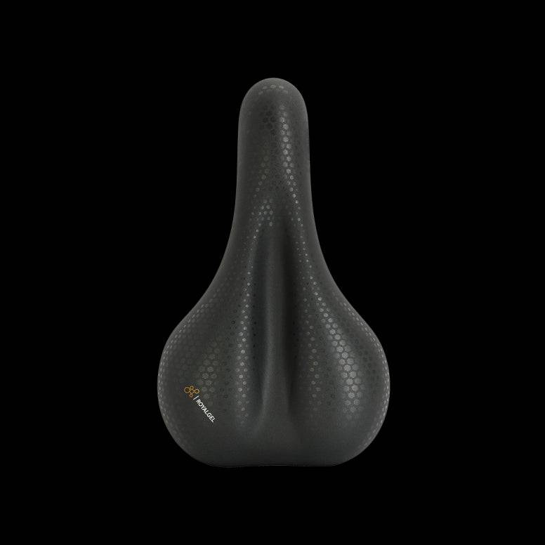Selle Royal Avenue bike saddle with Royalgel® cushioning and waterproof technology, designed for comfortable cycling.