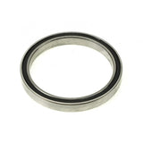 Enduro Bearings 6710 2RS ABEC 3 sealed bearing, 6mm x 62mm, for bike hubs and bottom brackets, showing the bearing's rubber seals