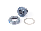 FSA 386Evo BB30 OEM crank bolt for QR-21 and Vision Track cranksets, close-up of the metal bicycle component.