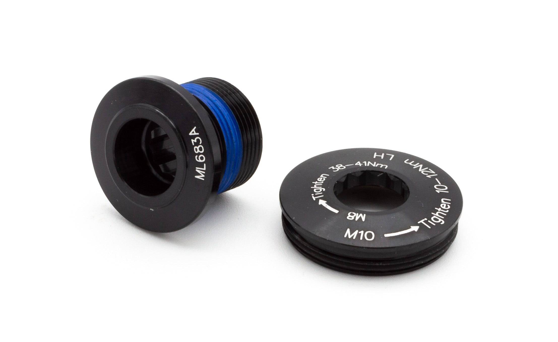 FSA K-Force T.Edit right crank bolt replacement showing durable metal construction and threading for bike crank components