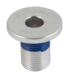 FSA MegaExo crank bolt in silver with M12 thread, replacement component for Gamma and Omega drive bicycles.