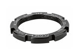 FSA Bosch G3 Lock Ring ML588 for e-bike transmission, black or silver, close-up of component used in bike drive systems