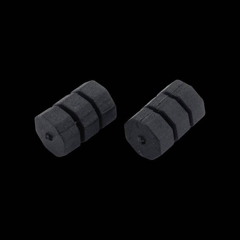 Jagwire cable donuts for brake and shift cables, used as frame protection and spare components for cycling setups.