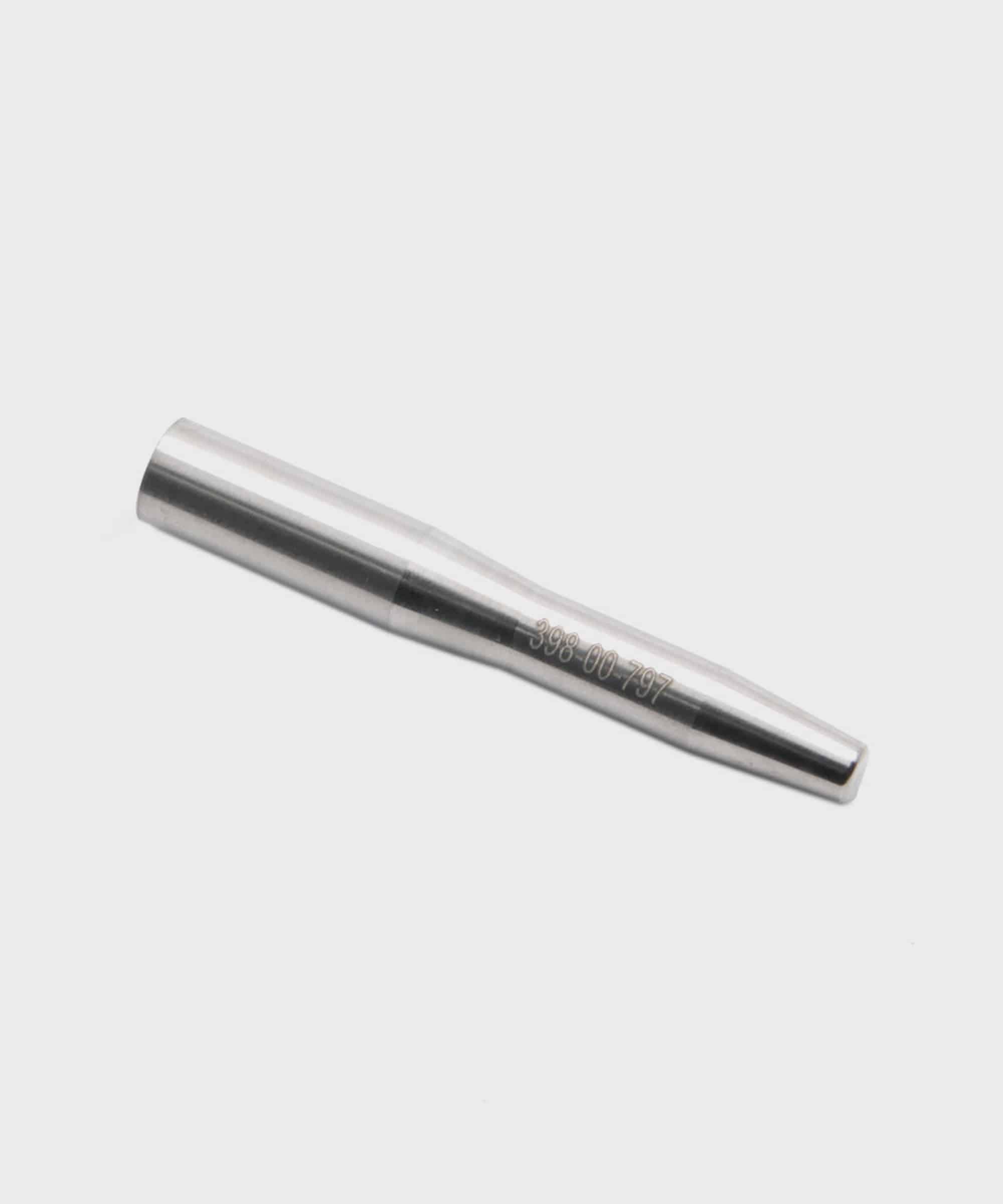 Fox Shock Float X2 steel shaft bullet tool for rear shock maintenance, used for servicing Fox suspension components.